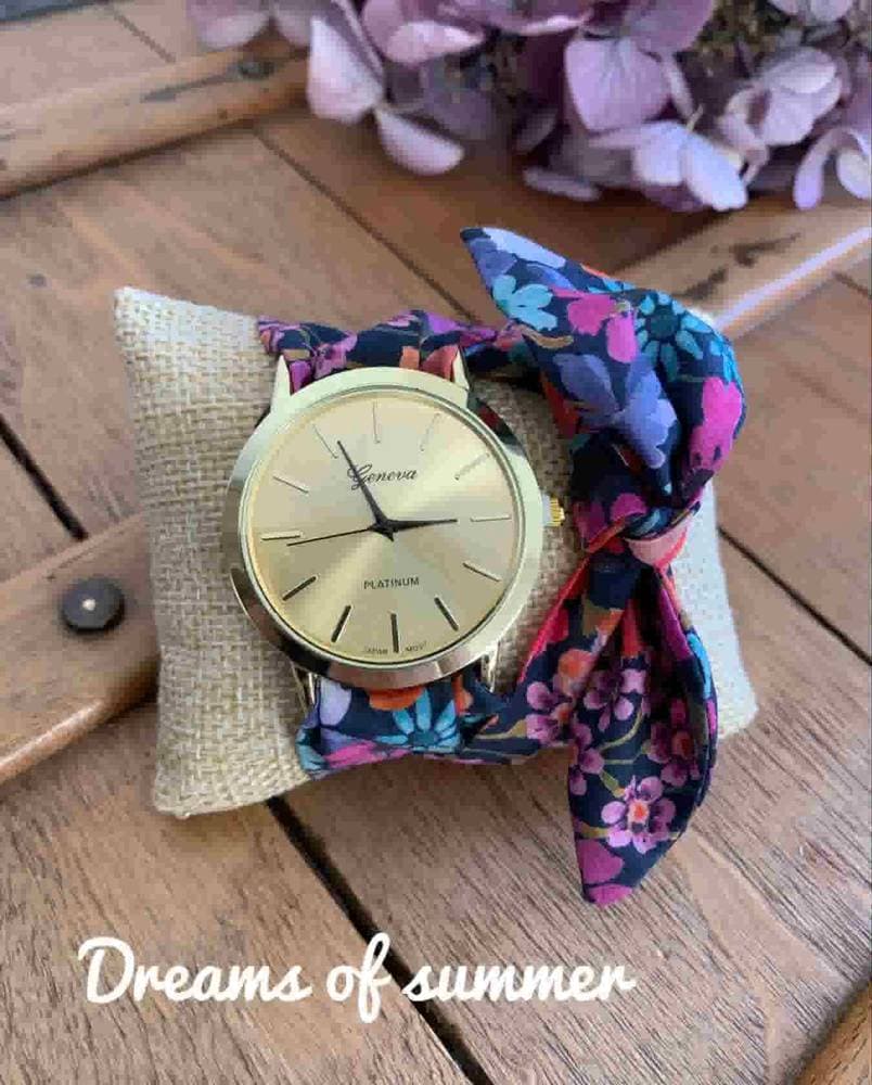 Montre Liberty cadran doré