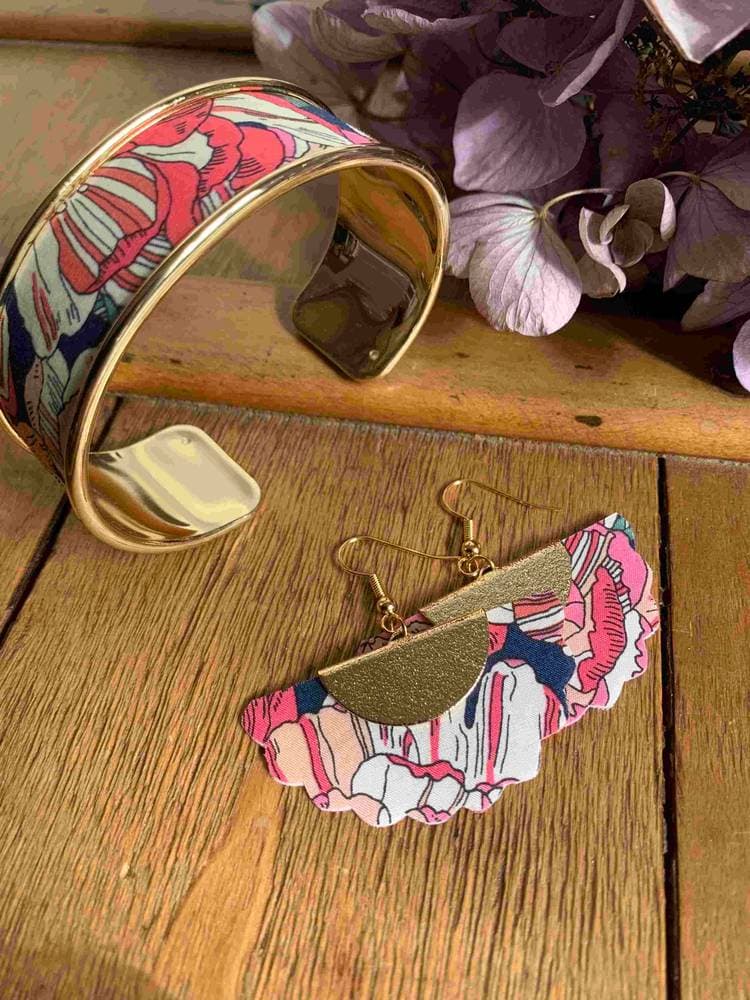 Boucles d'oreilles éventail Liberty Blackburn