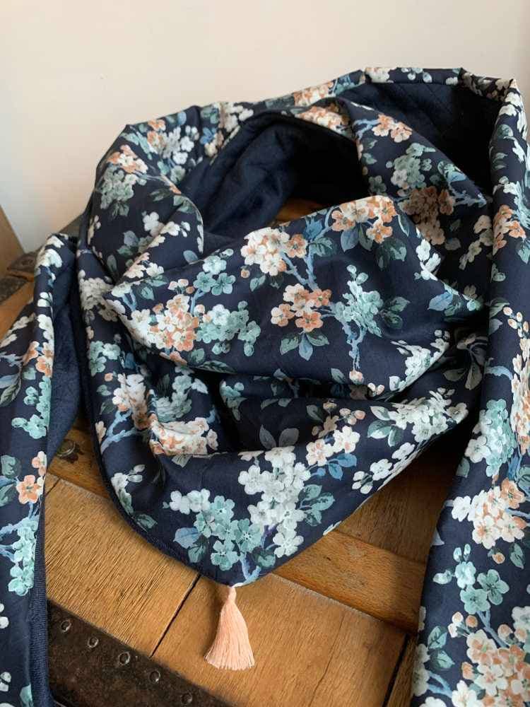 Chèche Liberty Joséphine doublure chaude