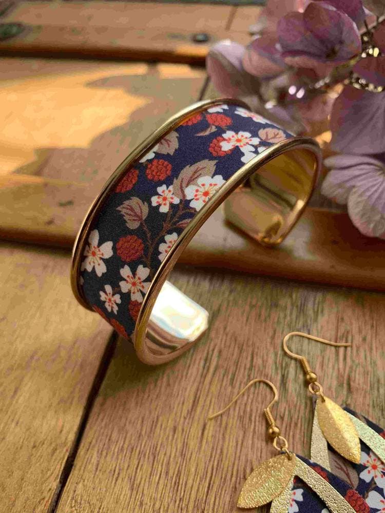 Manchette dorée Liberty Karen choise