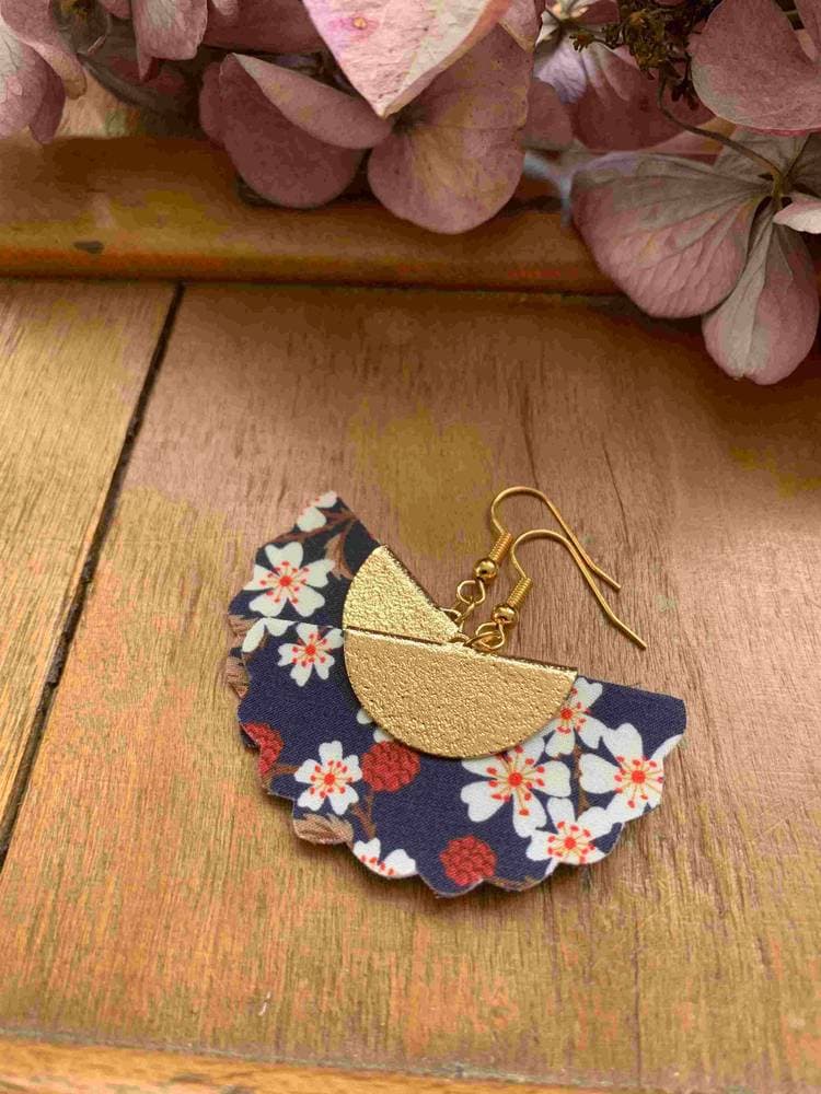 Boucles d'oreilles éventail Liberty Karen Choice