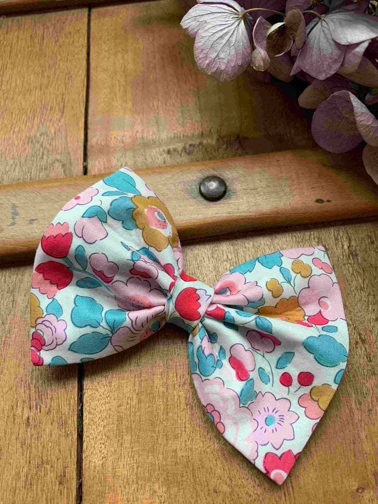 Barrette Liberty Betsy fraise japonais Taille XL