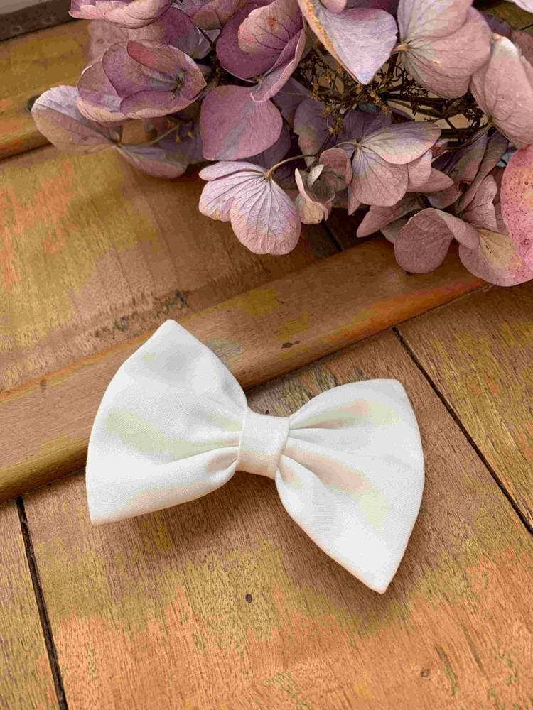 Barrette Unie Ecru Taile L