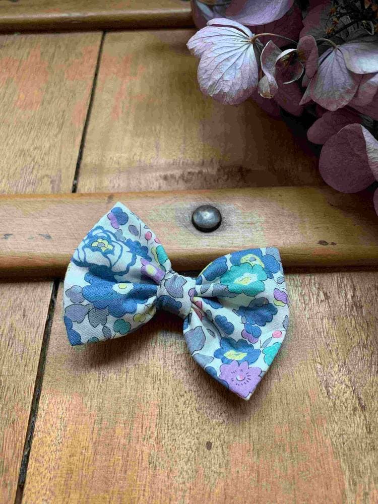 Barrette Liberty Betsy ann bleu et violet Taille M
