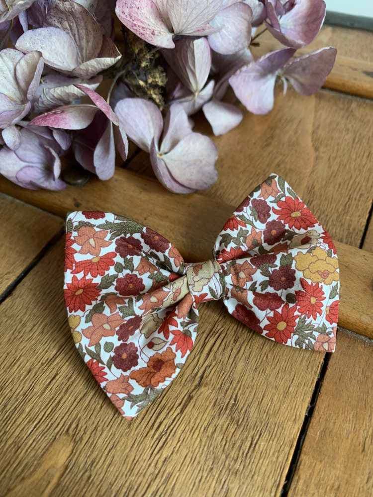 Barrette Liberty Poppy forest rouille Taille L