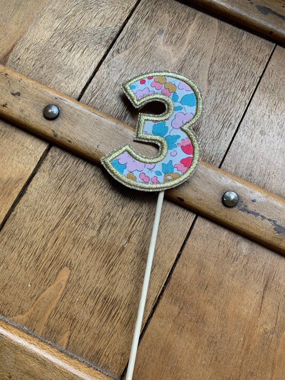 Cake Topper Liberty personnalisable sur commande