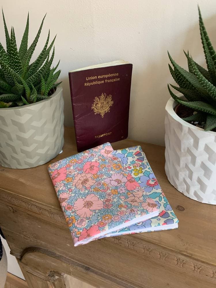 Protège passeport Liberty au choix sur commande