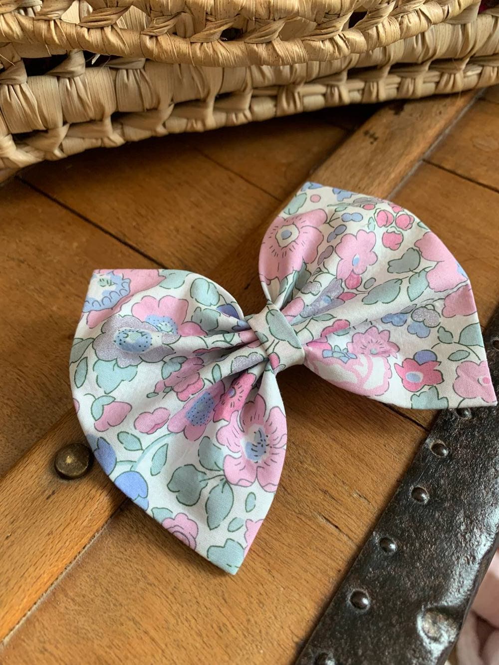Barrette Liberty Betsy Pearl XL Papillon