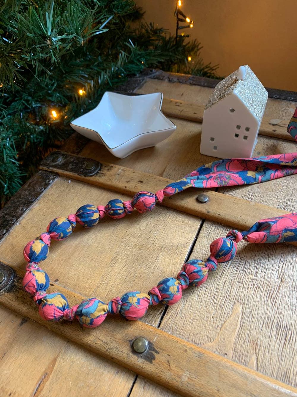 Collier boules Liberty Little Eustasia