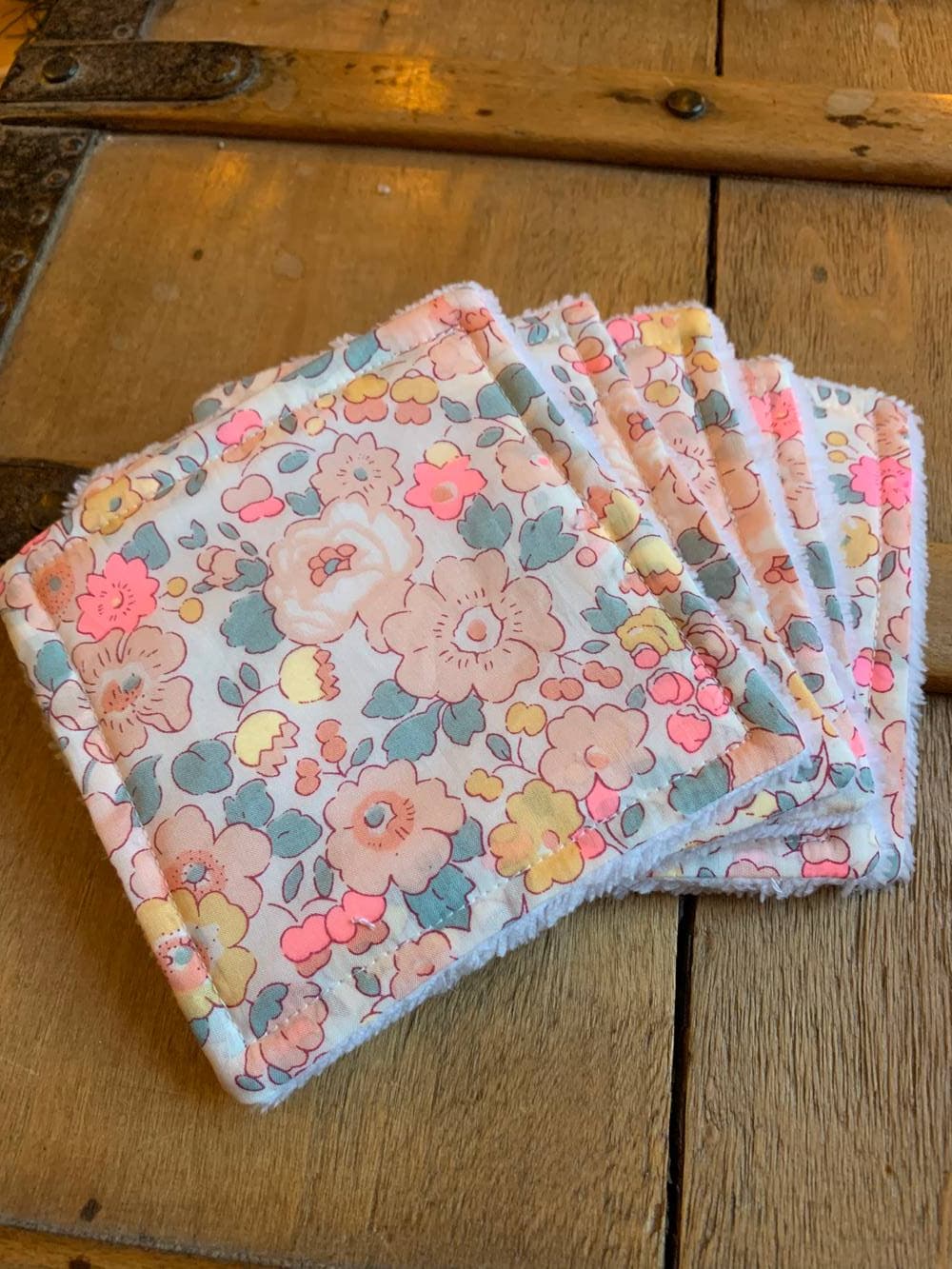 Lingette Liberty éponge de Bambou Betsy Barbapapa