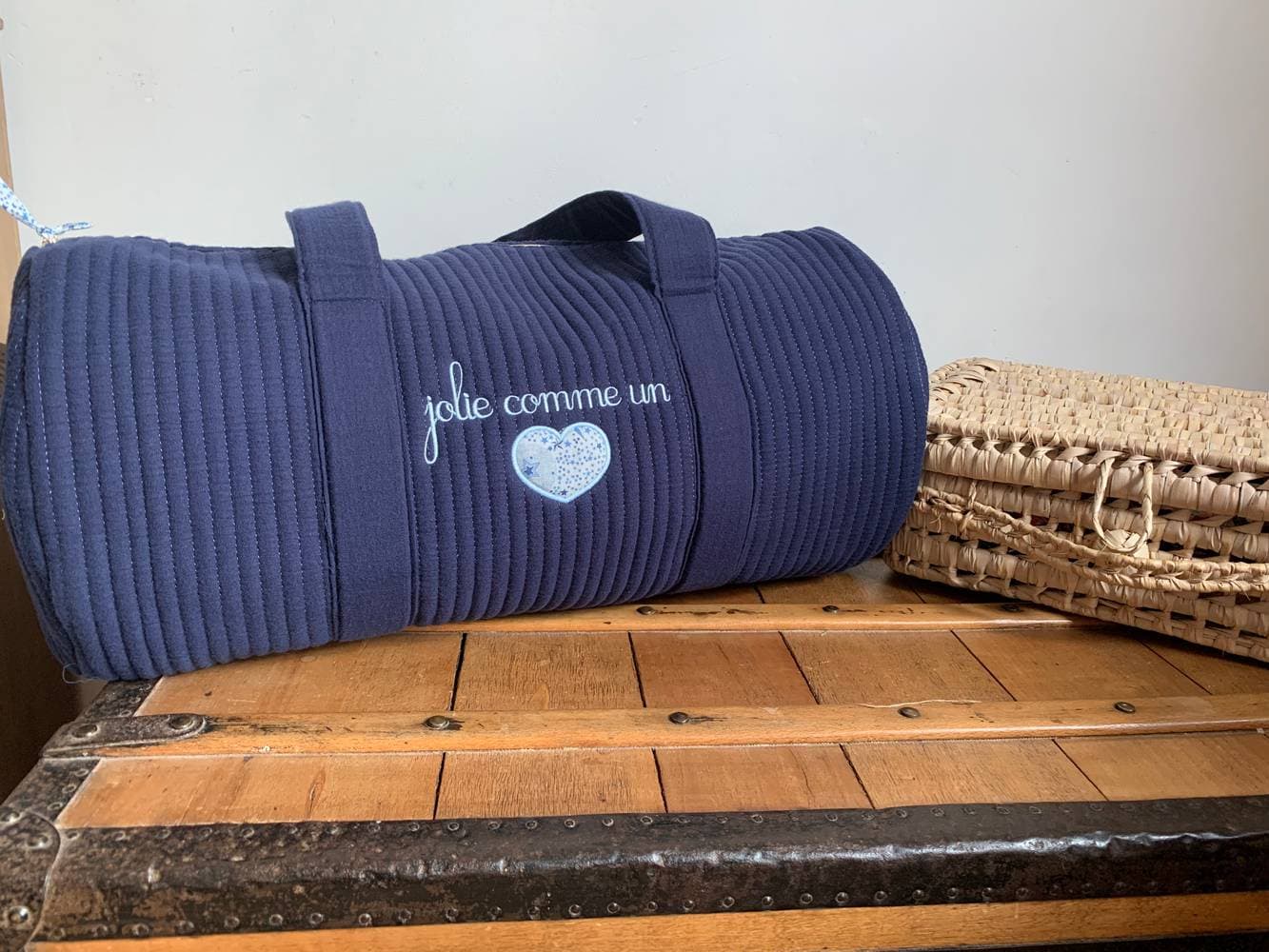 Sac week-end double gaze à personnaliser