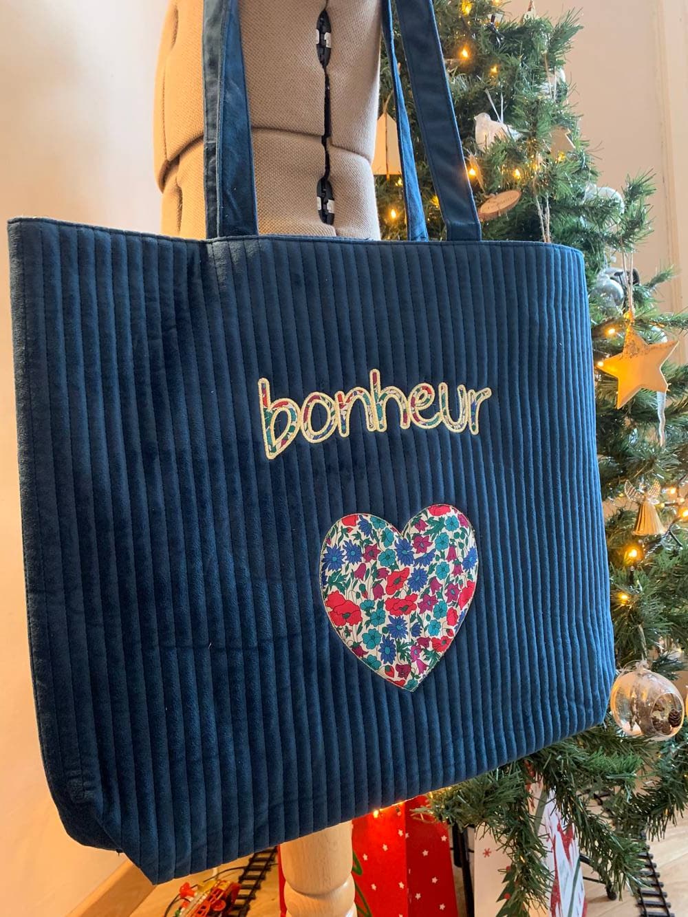 Grand cabas à personnaliser sur commande