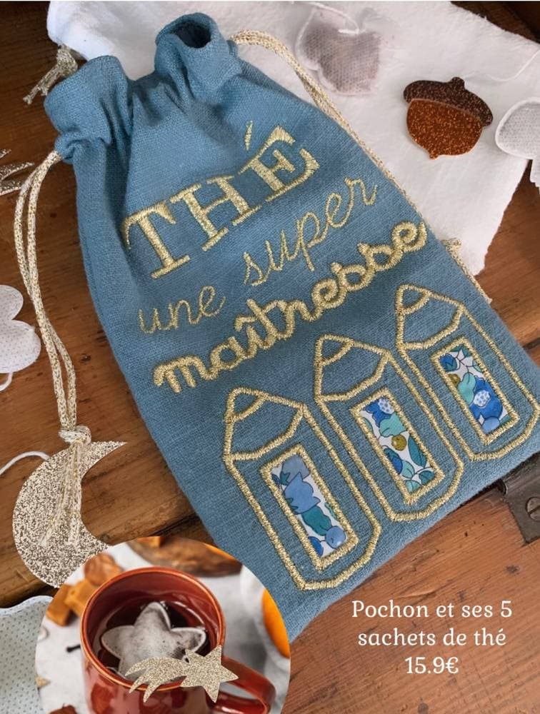 Pochon thé Elodie J