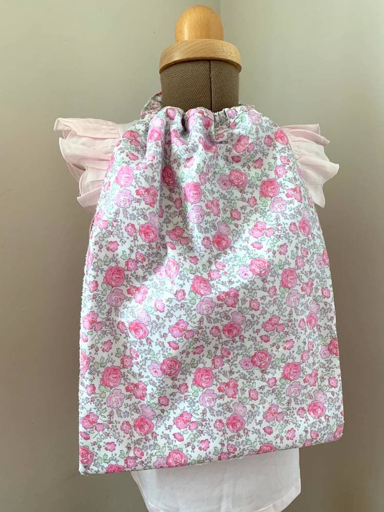 Bavoir géant Liberty enduit sur commande