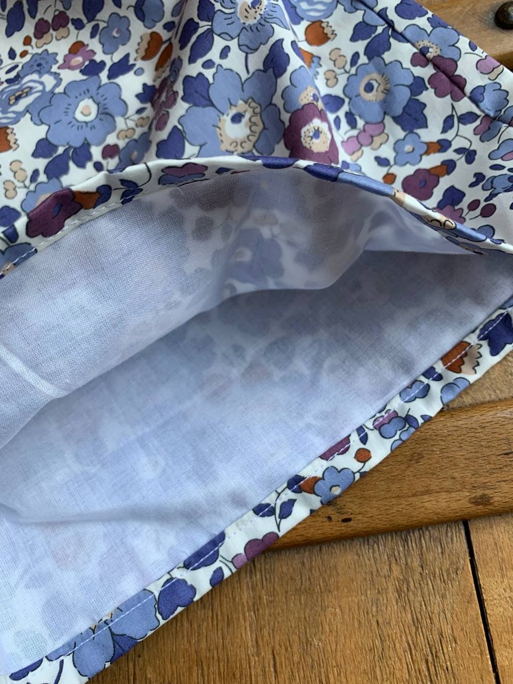 Short Jules (taille froufrou) Liberty exclusif sur commande