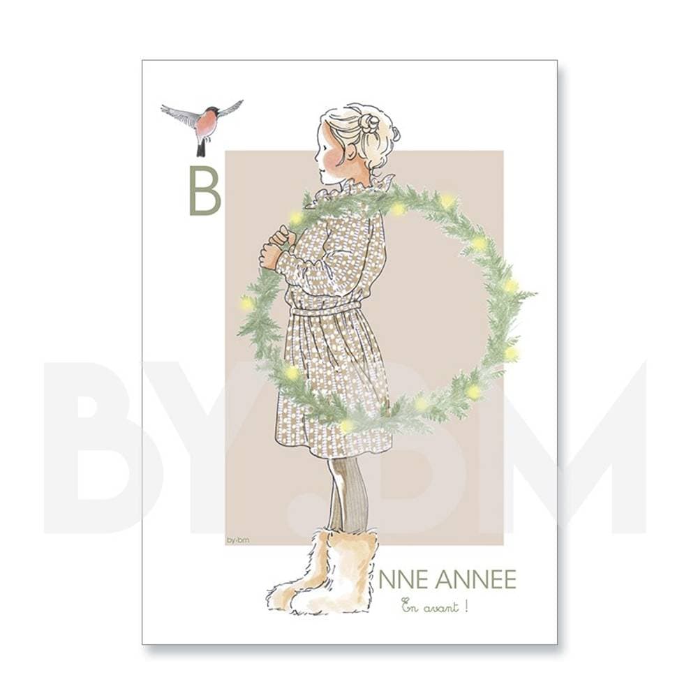 Carte Bonne année « En avant »
