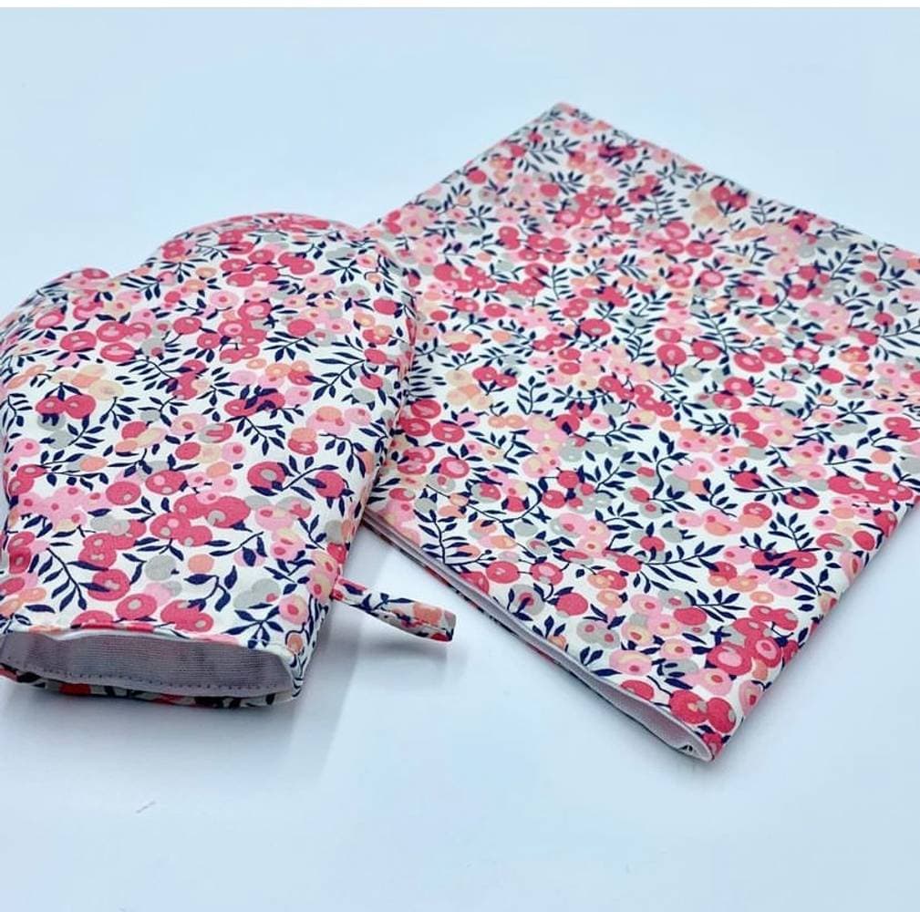 Gant de petit cuisinier en herbe Liberty au choix sur commande