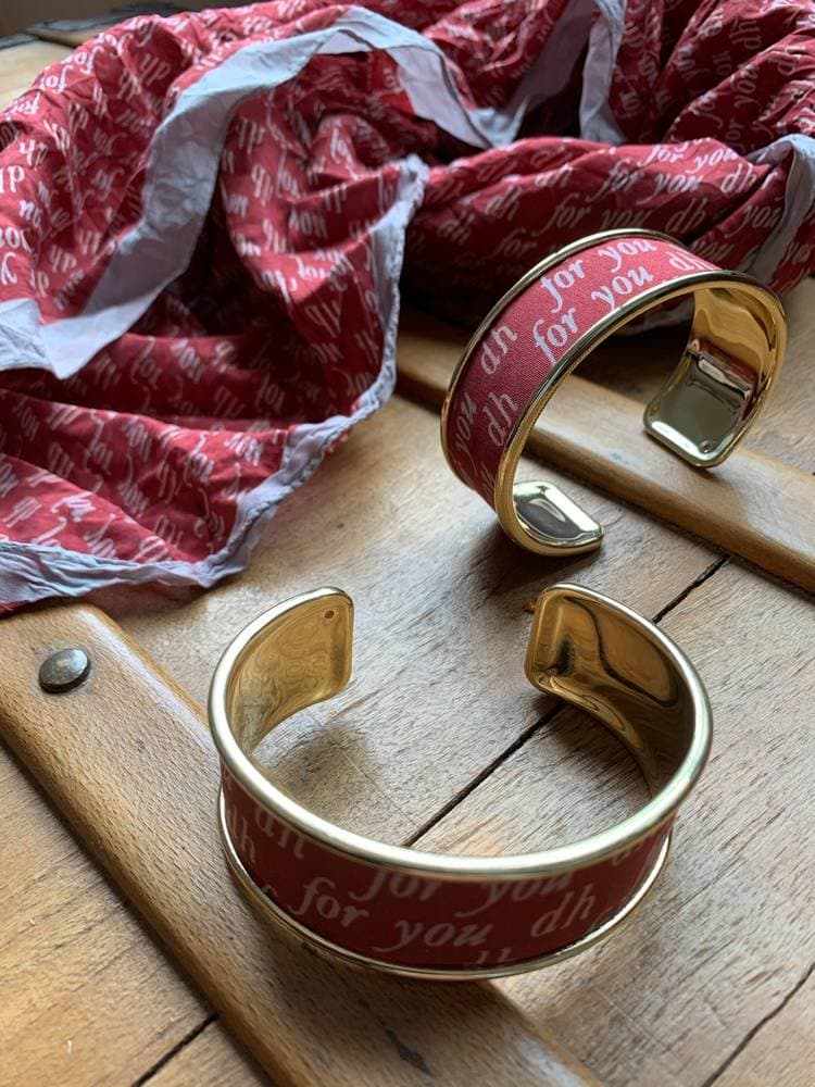 Manchette à personnaliser avec le tissu de votre choix (tissu fourni par le client)