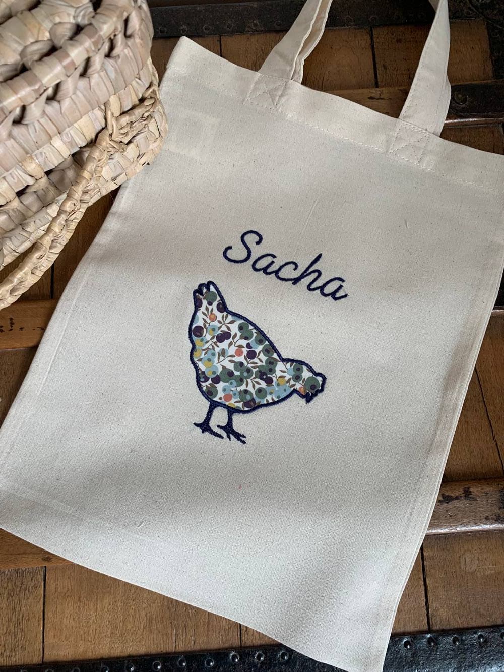 Mini tote bag à personnaliser