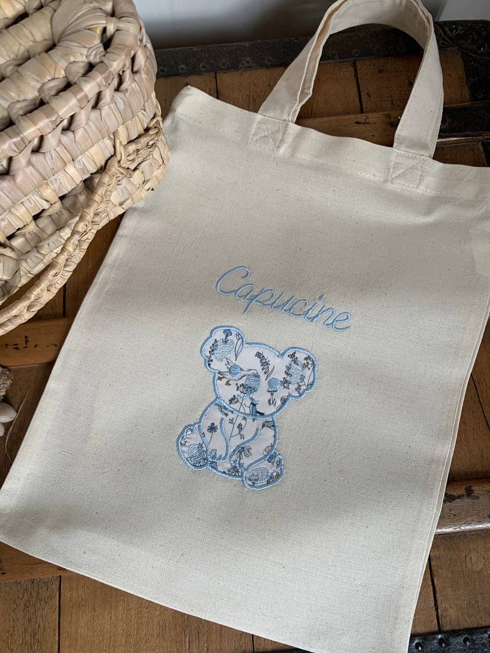 Mini tote bag à personnaliser