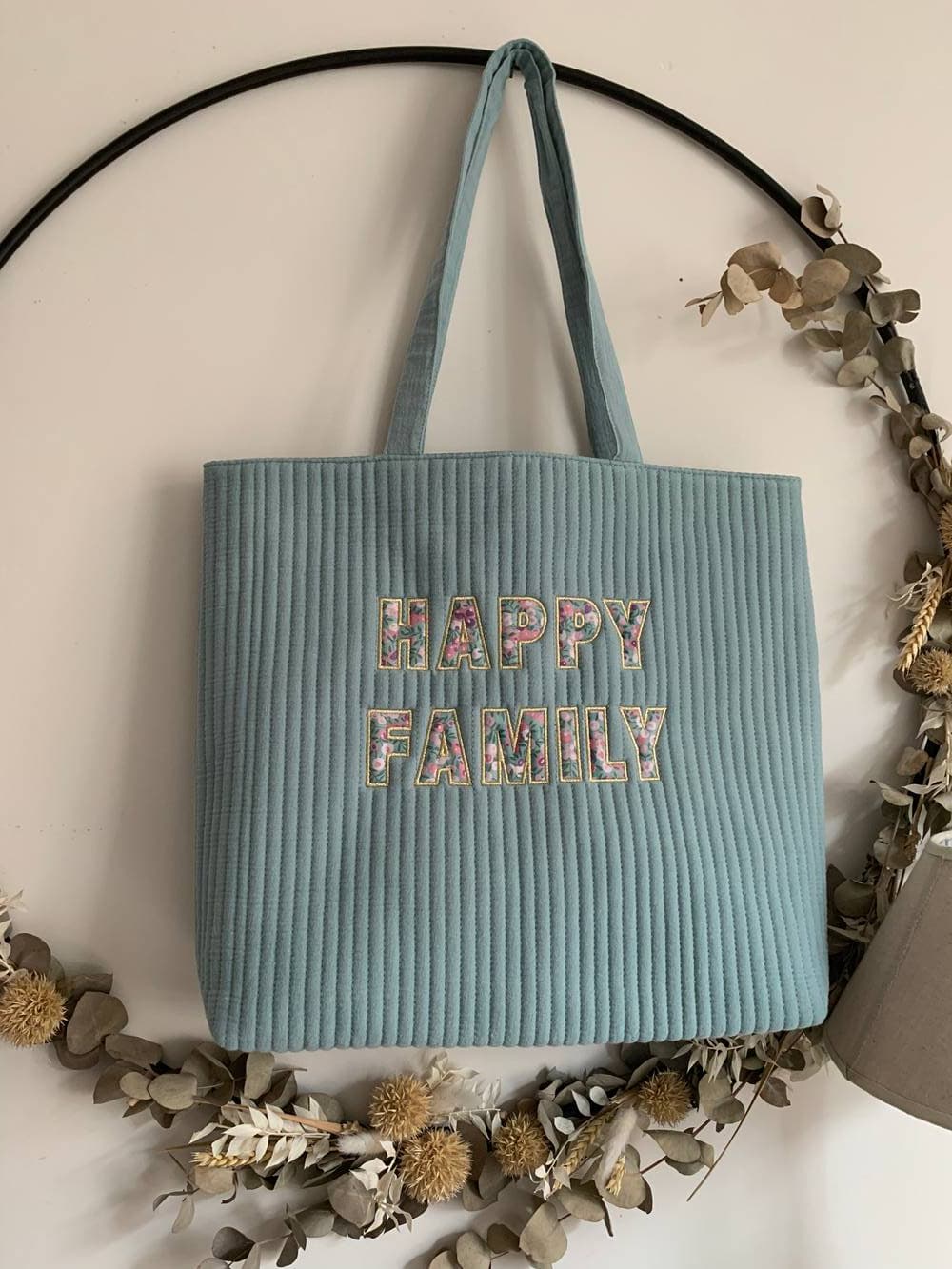 Grand cabas à personnaliser sur commande