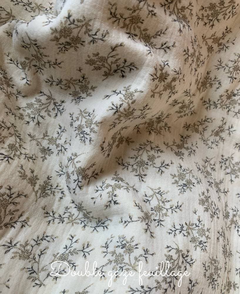 Bloomer effet froufrou double gaze au choix sur commande