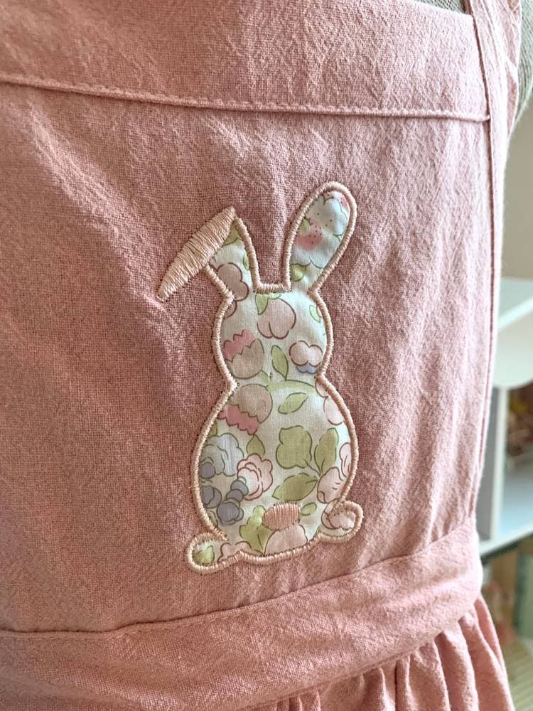 Tablier bois de rose à personnaliser