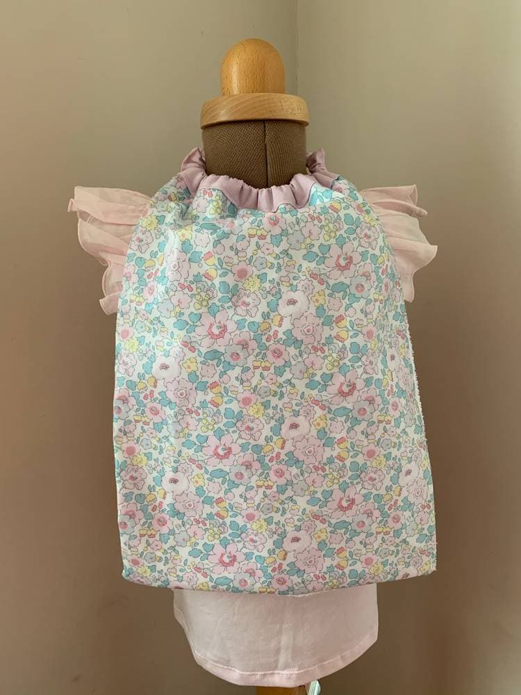 Bavoir géant Liberty enduit sur commande