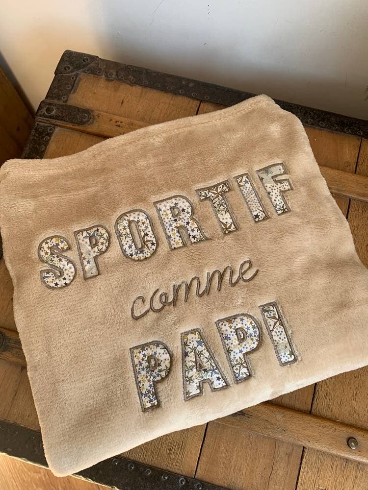 Couverture bébé Teddy doux à personnaliser