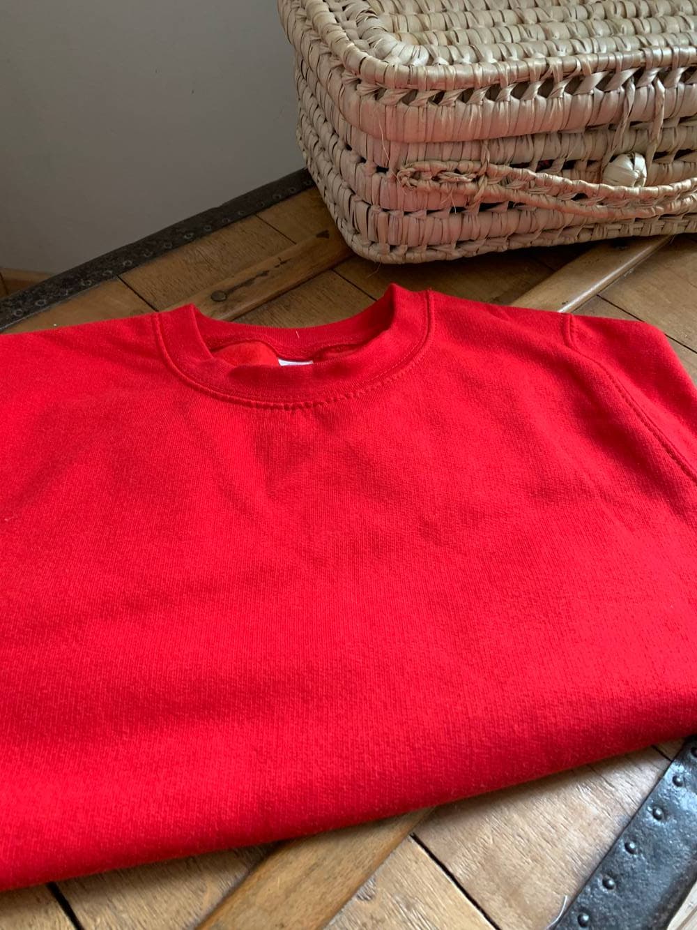 Sweat rouge à personnaliser sur commande