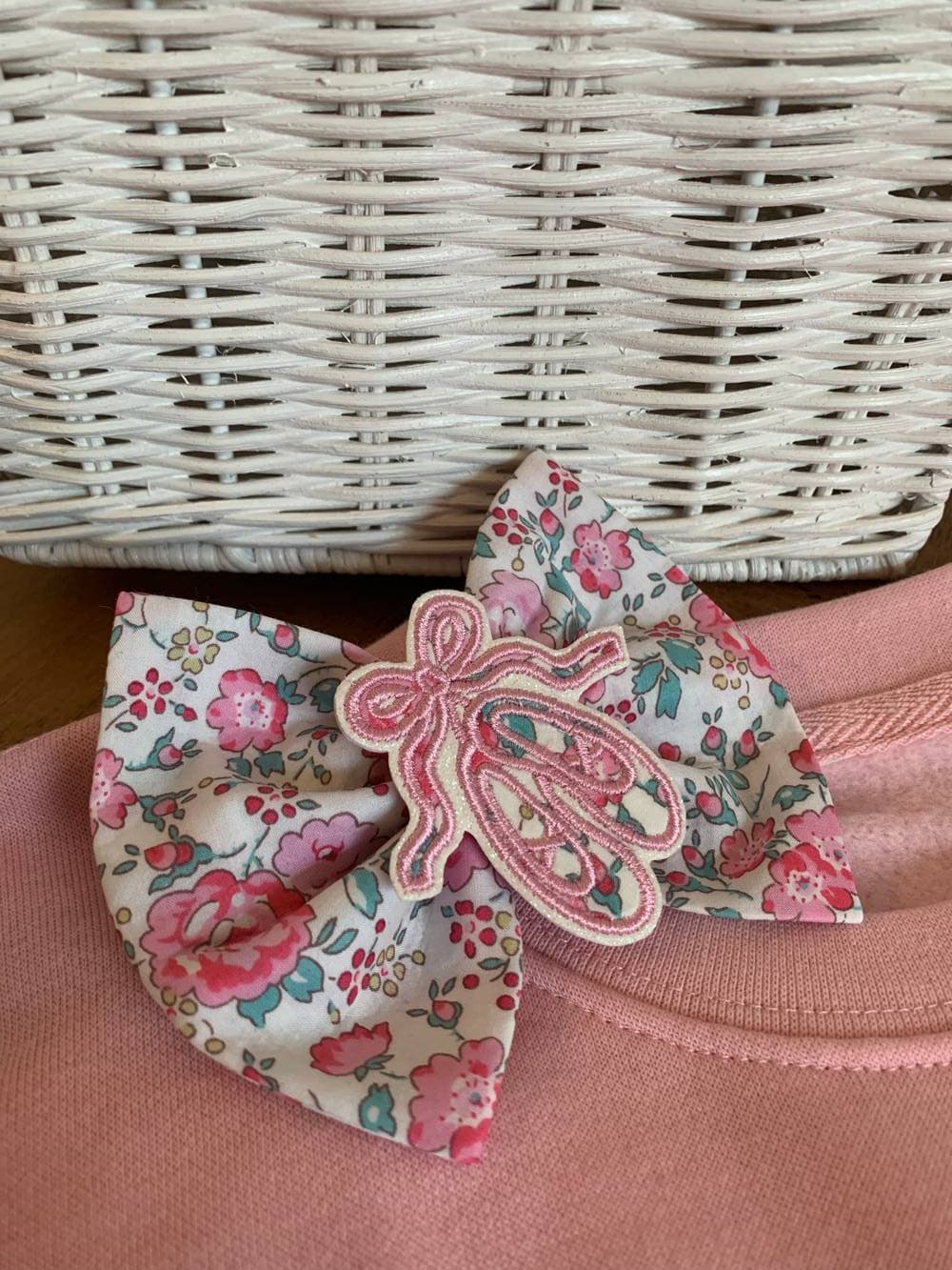 Barrette brodée Chaussons de danse