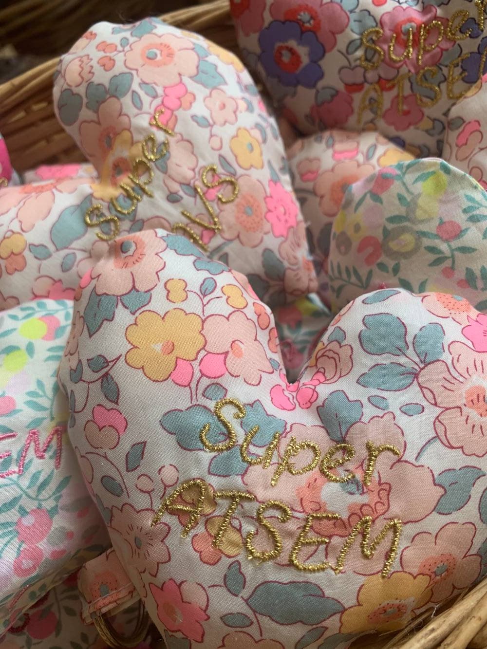 Porte clés coeur à personnaliser sur commande