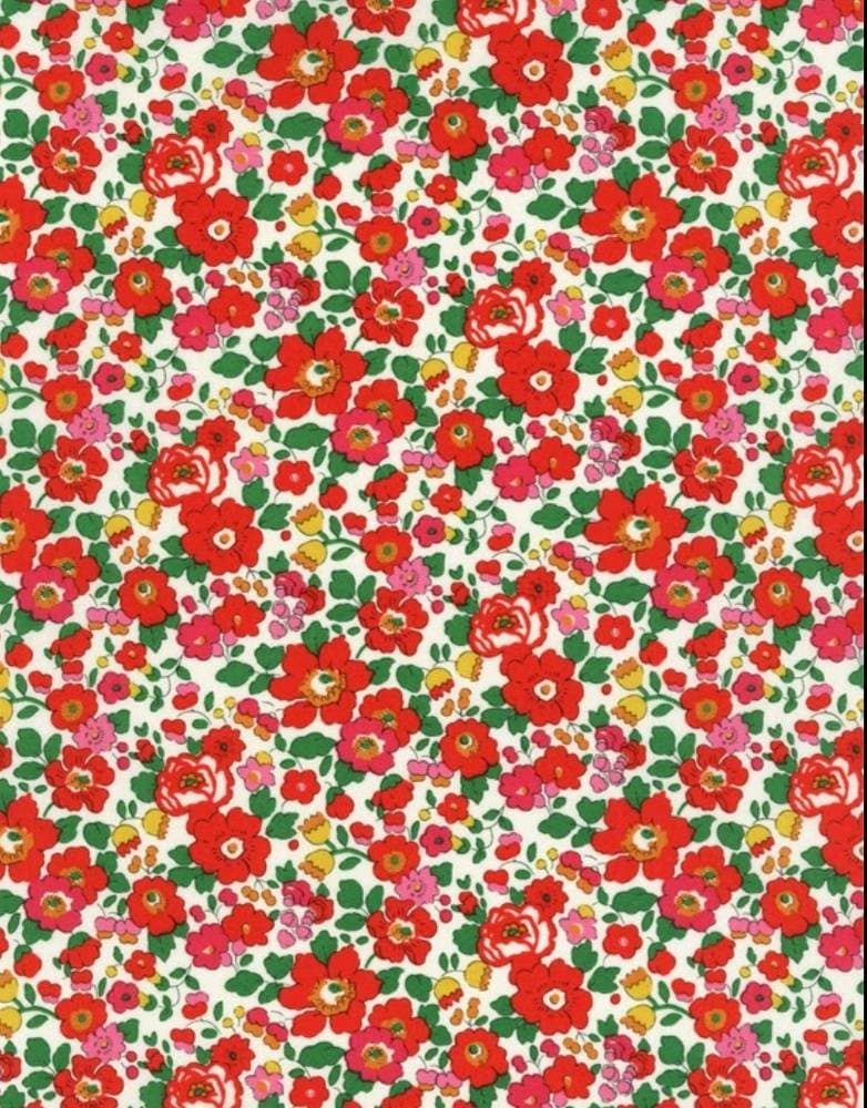 Tissu Liberty Betsy Grenadine Tana Lawn vendu par multiple de 10 X 137 cm