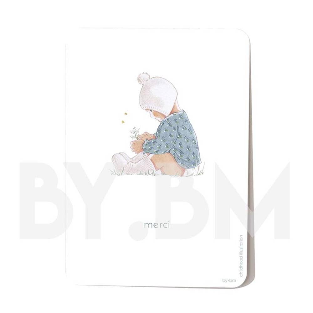 Carte de remerciements Mon coeur - merci -