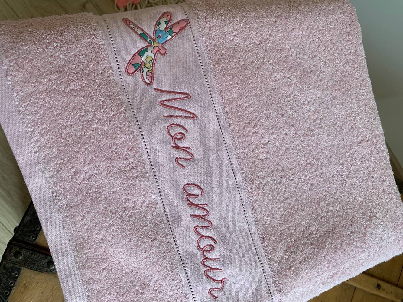 Service broderie Draps de bain