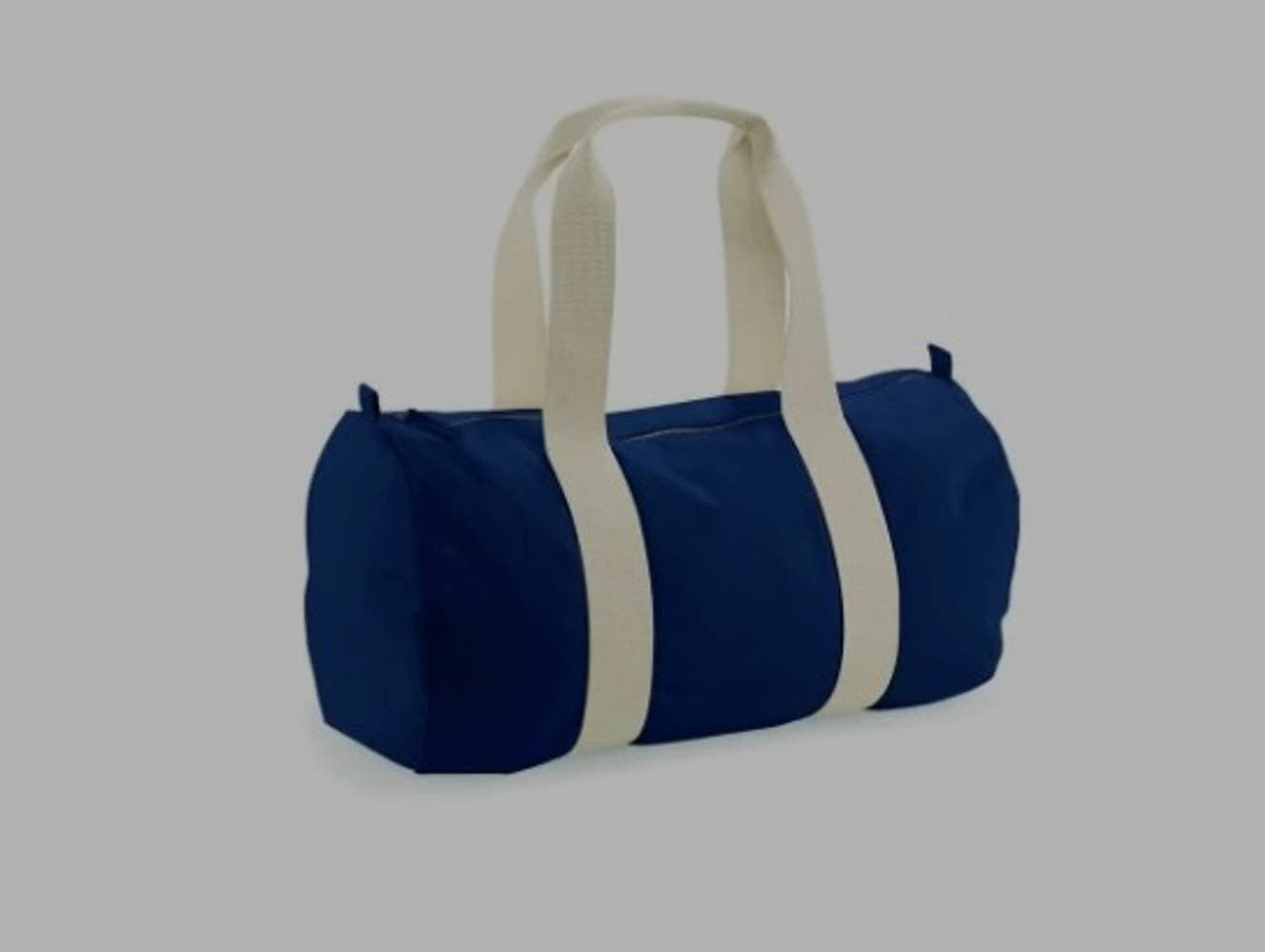 Sac week-end en toile de coton à personnaliser