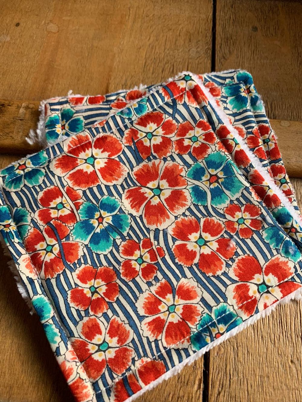 Lingette Liberty éponge de bambou Ellie Ruth