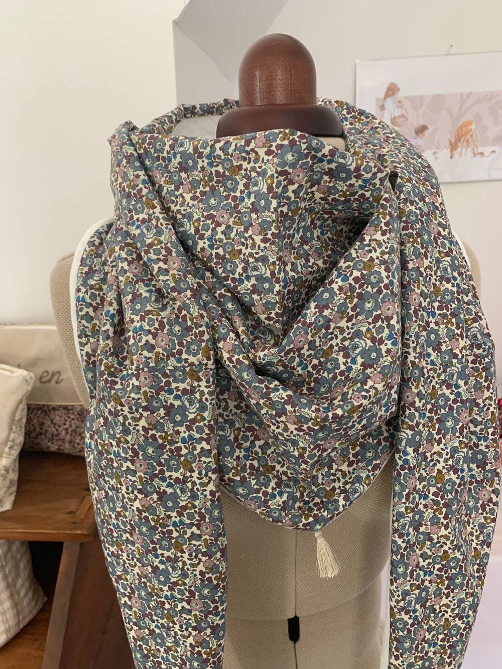 Chèche Liberty Betsy ann figue