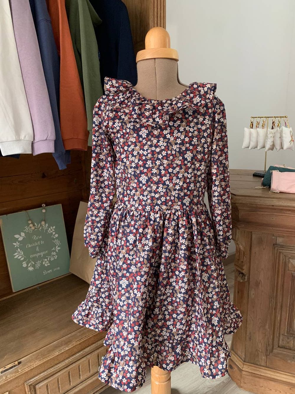 Robe Camille Liberty classique