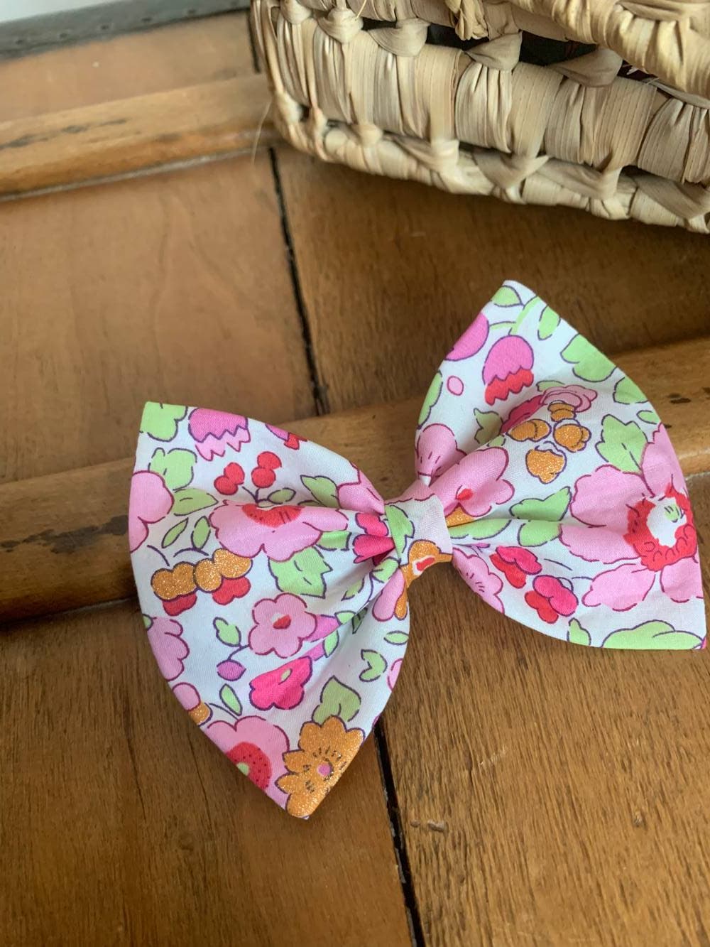 Barrette Liberty Betsy Macaron Taille XL