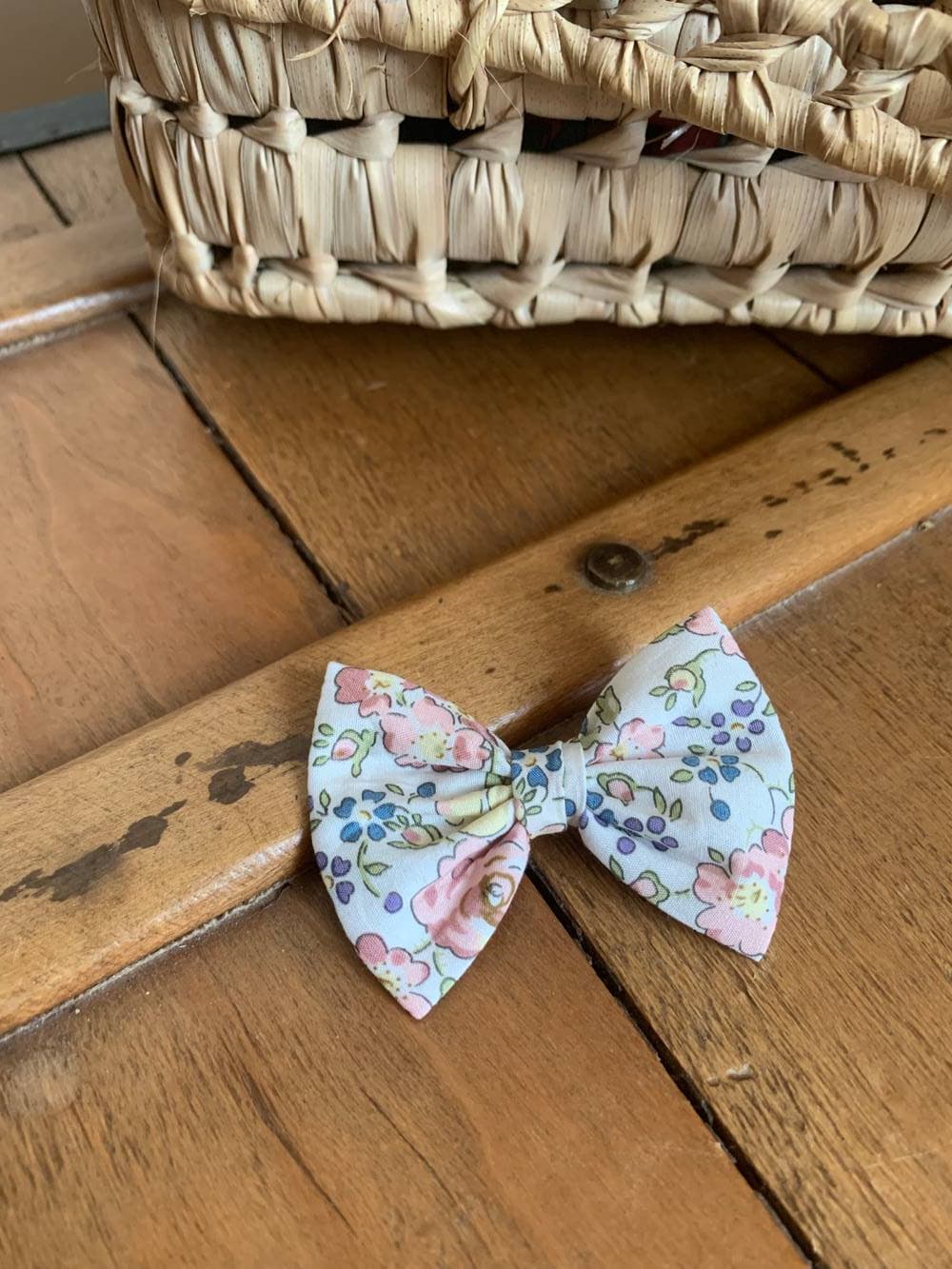 Barrette anti glisse Liberty Félicité Nude