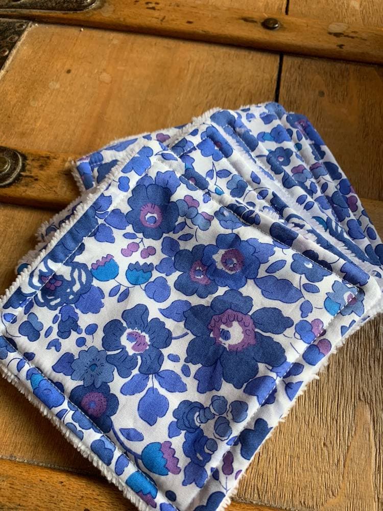 Lingette Liberty éponge de bambou Betsy Lavande