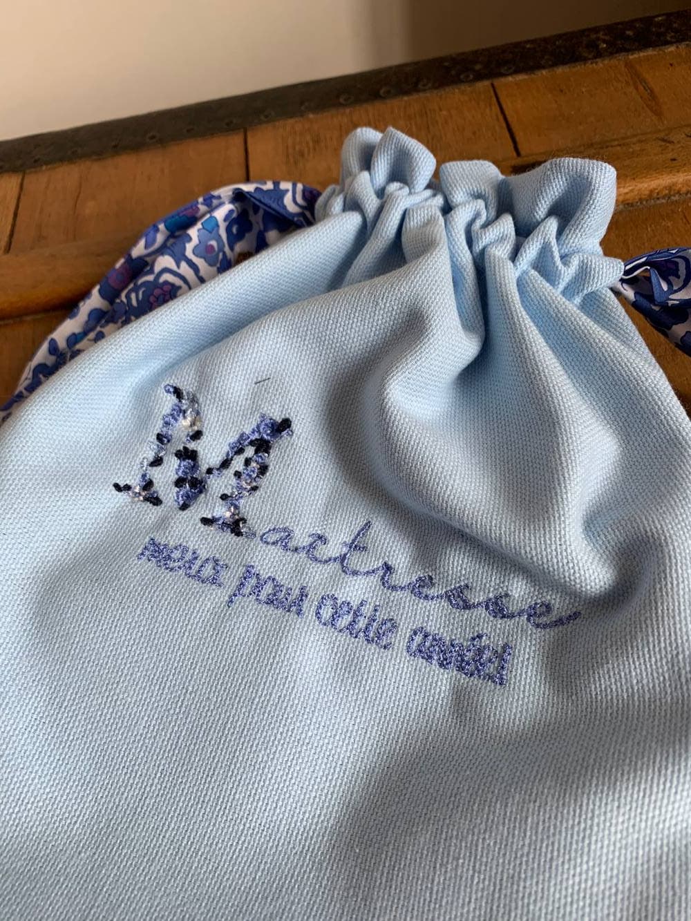 Pochon à personnaliser sur commande