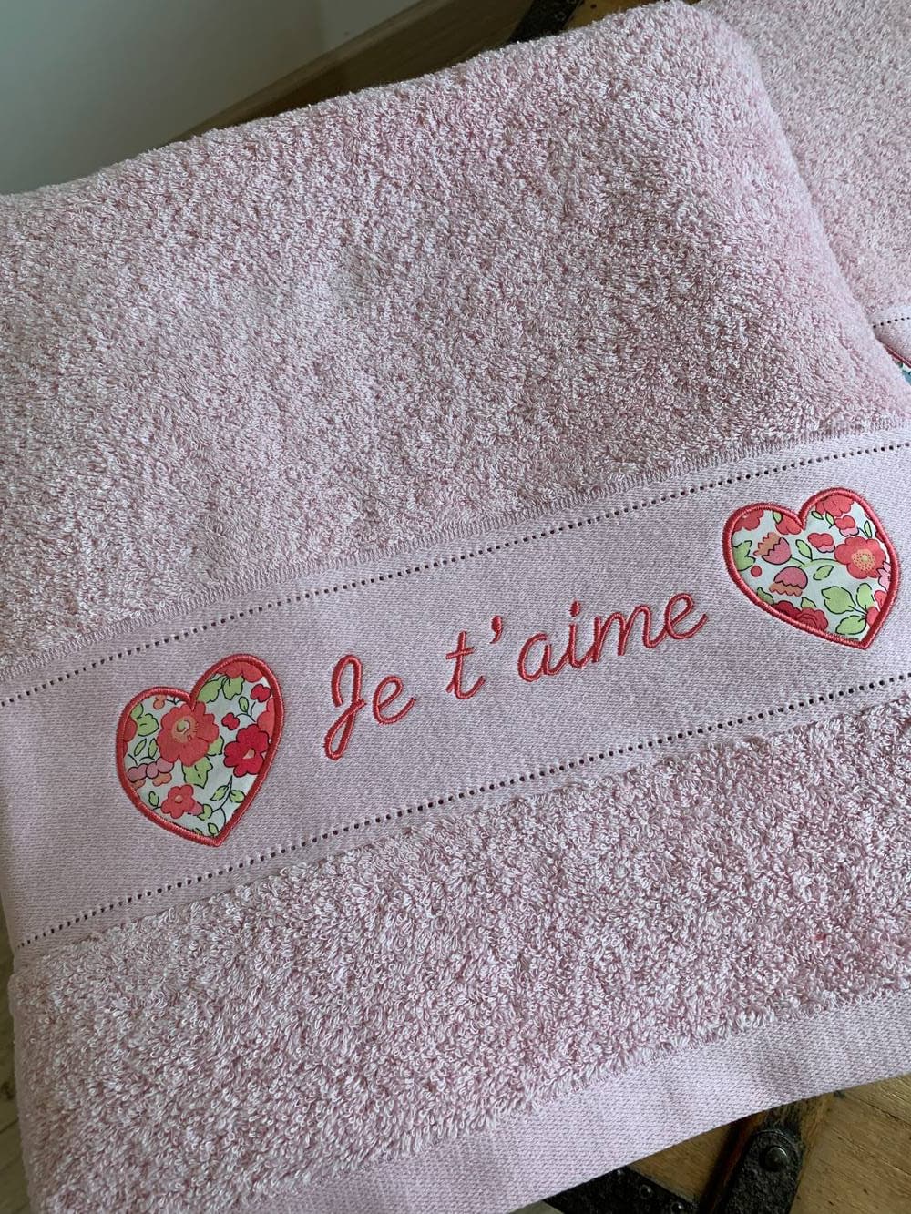 Service broderie Draps de bain